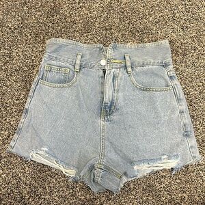 High waisted shorts